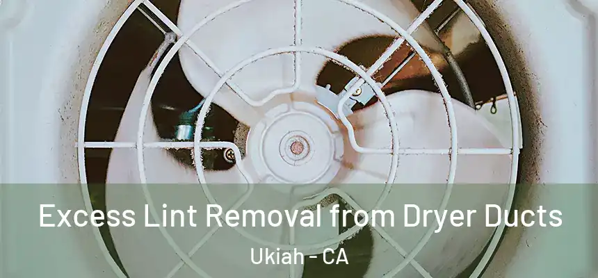  Excess Lint Removal from Dryer Ducts Ukiah - CA