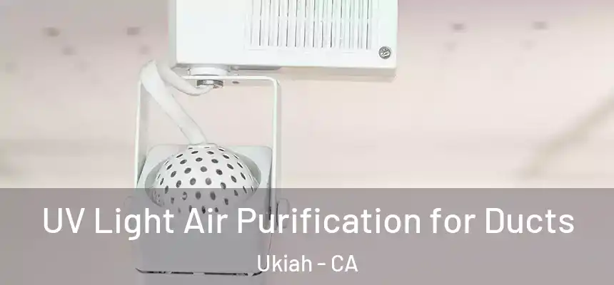  UV Light Air Purification for Ducts Ukiah - CA